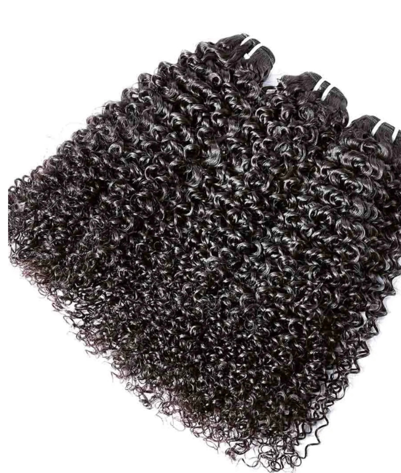 1B Curly wave raw bundle